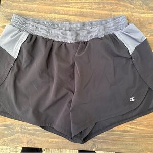 Champion Women’s Black and Gray Athletic Shorts